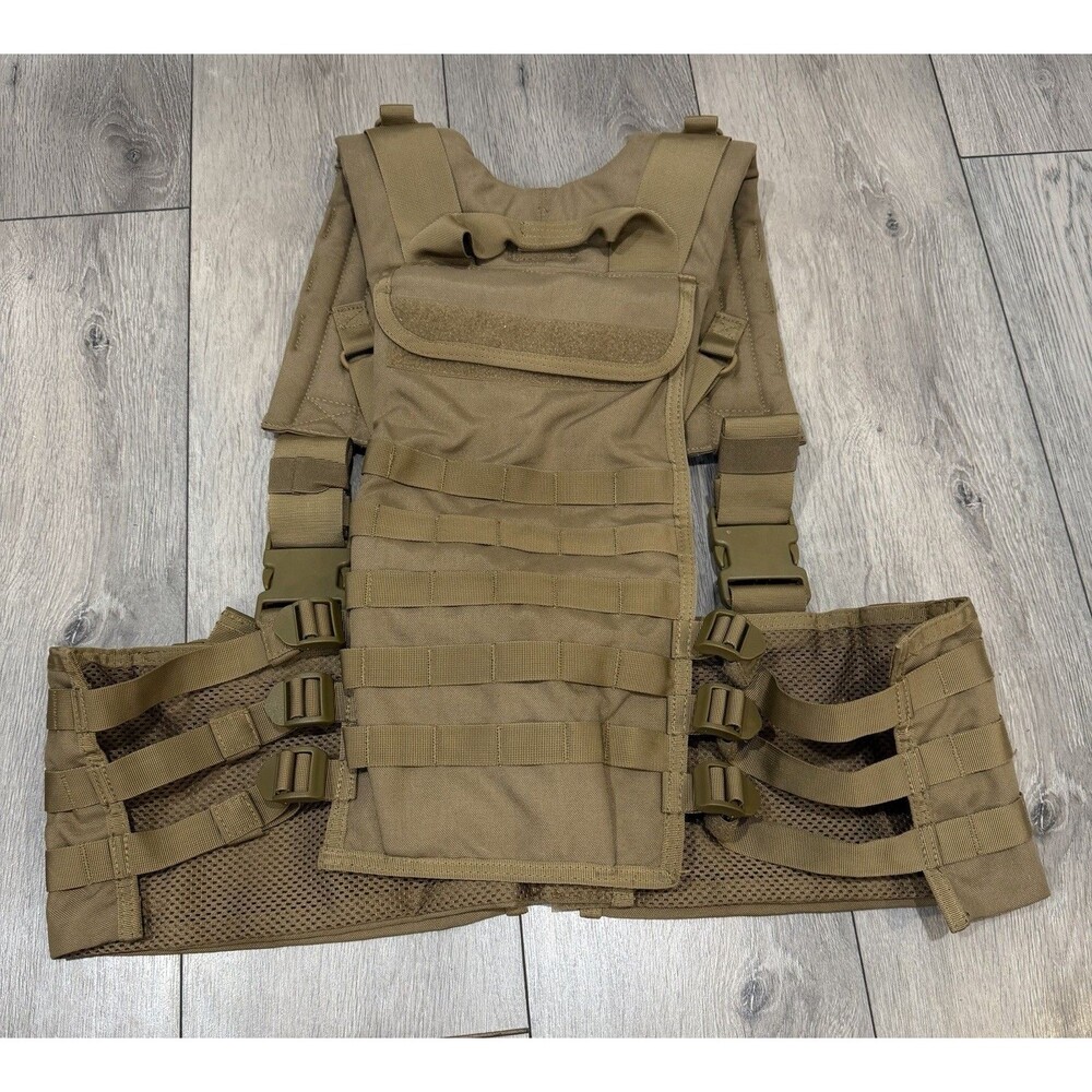 Condor Tactical MOLLE Plate Carrier Vest Coyote Tan Adjustable